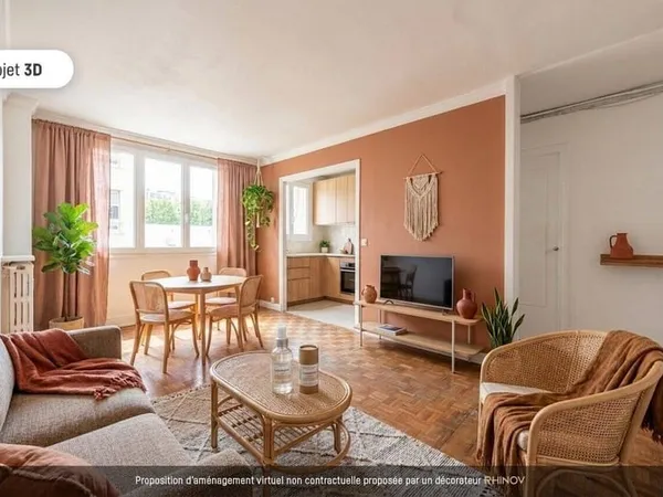 Appartement 2 pièces 41 m²