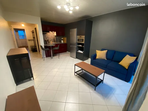 T2 meublé 37m²