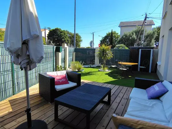 Appartement T3 de 81 m2 - garage - jardin de 40 m2 - Royan centre