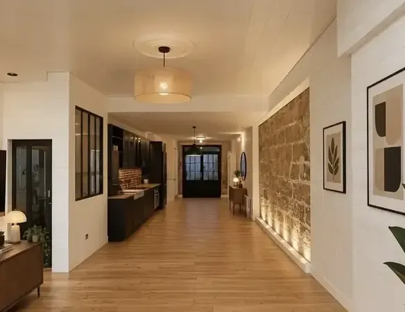 Appartement type 'Loft' - 65 m2 - Rez-de-chaussée - Quartier Chartrons