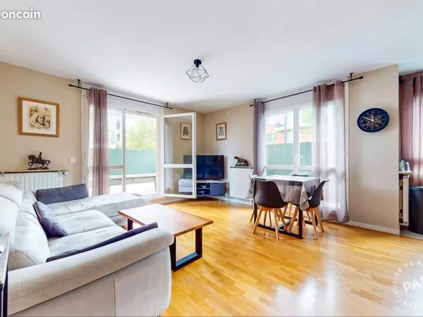 Appartement / 3 pièces / 2 chambres / 61,45 m²