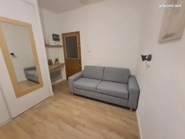Location studio meublé