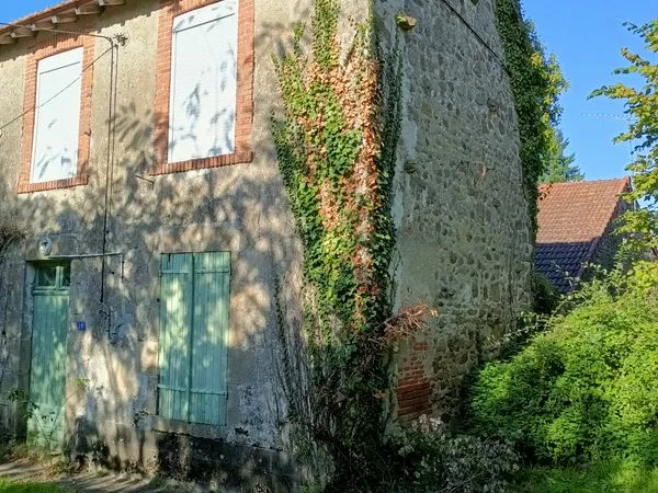 Maison dans ancienne fermette