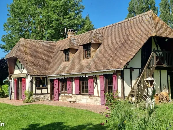 Maison normande "coup de coeur" entre Bourg Achard et Bourgtheroulde