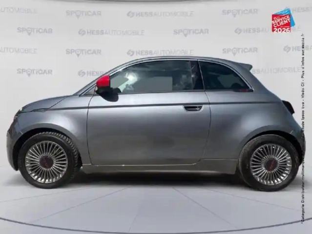 Fiat 500 e 95ch (red) — photo 9