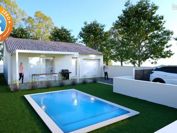 Projet de construction d'une maison 51 m² avec terrain à CONNAUX (30)