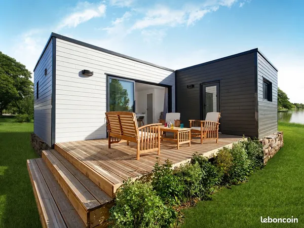 Résidence secondaire à 1 km de la mer - Terrains & chalets - Blainville-sur-Mer