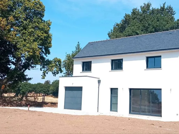 Maison contemporaine à la campagne