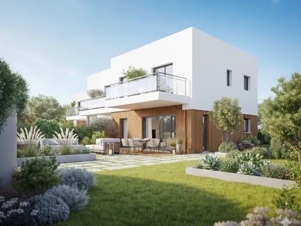 SECTEUR PRISE - VILLA MODERNE DE 100M2 EN DUPLEX ET BEAU JARDIN - PISCINE