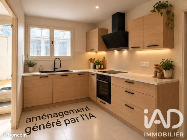 Maison 3 pièces 57 m²