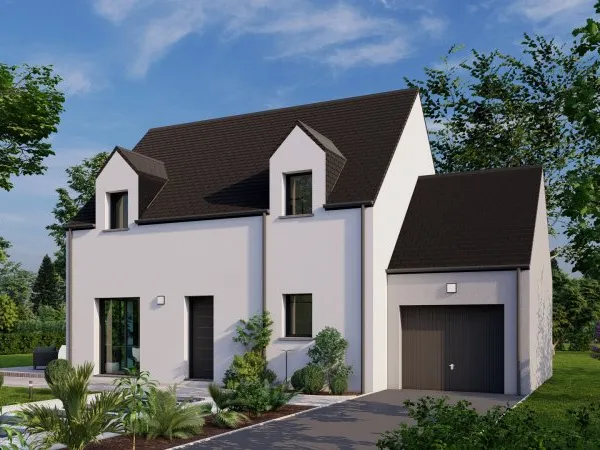 Terrain + maison 96 m²