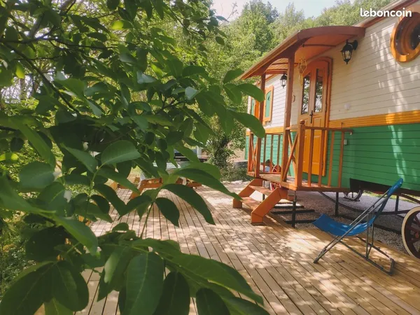Roulotte habitable 4 personnes