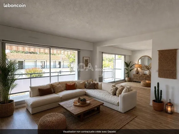 Appartement 2 pièces 56 m²