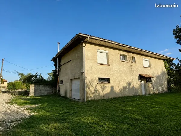 Maison lumineuse 110 m² + dépendances - 30 min de Bordeaux