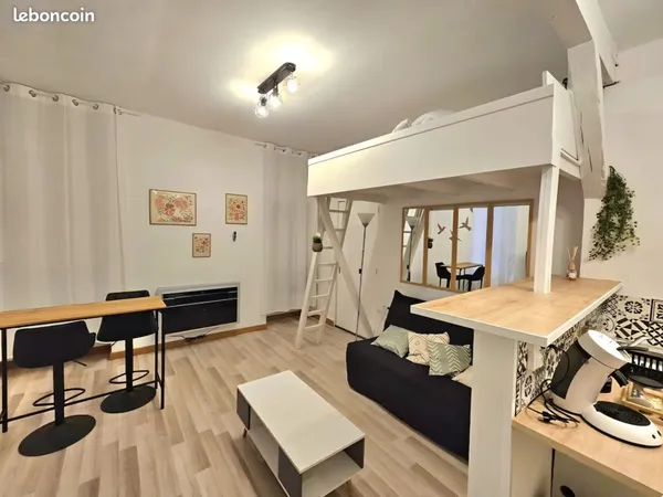 Studio meublé 24 m2 Troyes