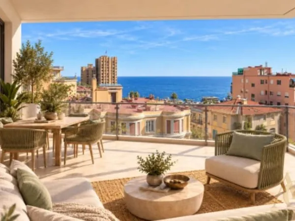 T3 d'exception vue mer, aux portes de Monaco !