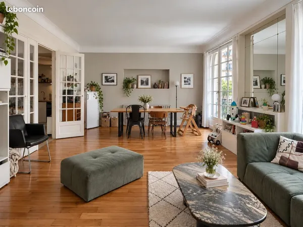 Appartement 3 pièces 76 m²