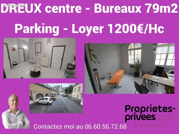 Bureaux 79 m²