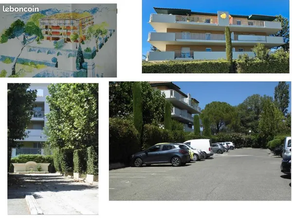 Part. Vends à Puyricard appart. T2 de 32 m² + Terrasse