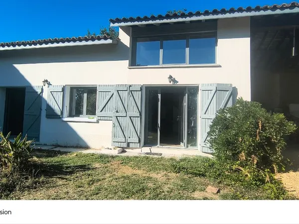 Maison de charme 110 m² entièrement rénovée - Corps de ferme avec grand parc - Aussonne centre