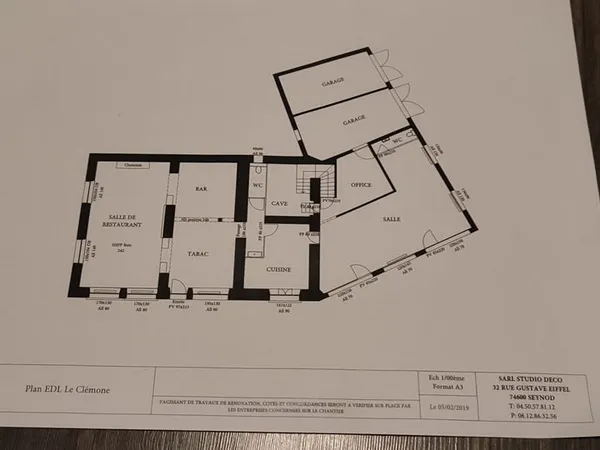 Vente batiment mixte