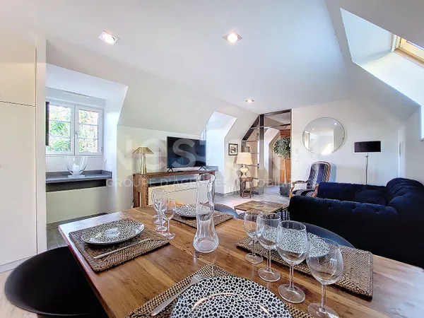 COUP DE COEUR à Neauphle Le Vieux : Appartement 2 pièces meublé de 61 m² avec parking