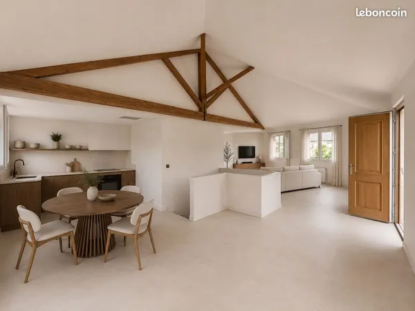 Maison 100m² avec jardin - Chassieu Centre - 2min à pied tous commerces