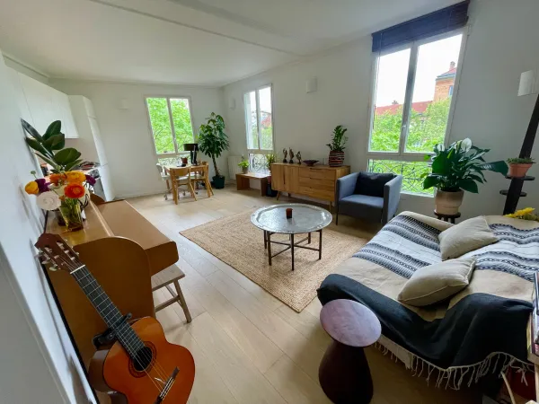 Loue appartement meublé T2 lumineux 48m² décembre/janvier
