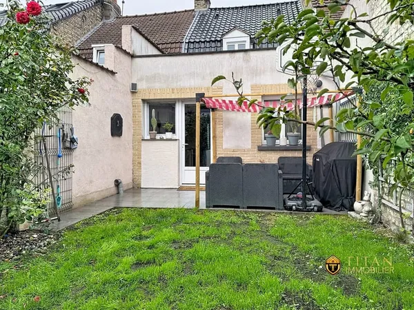 En exclusivité : Maison mitoyenne de 71 m² habitables - 2 ch