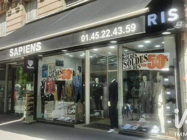 Fonds de commerce 1 pièce 180 m²