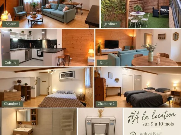 Appartement de 70m2 à louer sur Val de Chaise