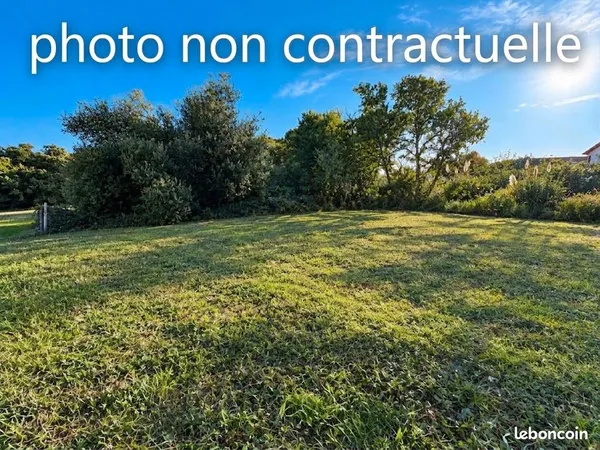 Terrain 844 m² Arcangues