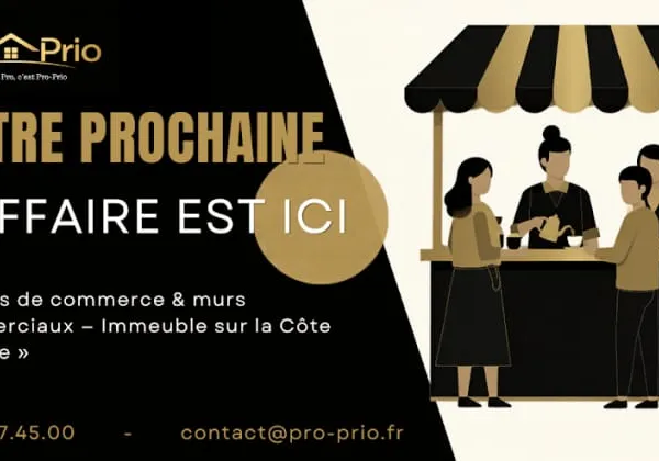 Fonds de commerce 2 pièces 75 m²