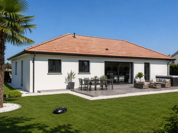 Votre maison de plain-pied au coeur d'un grand terrain à Meulers !