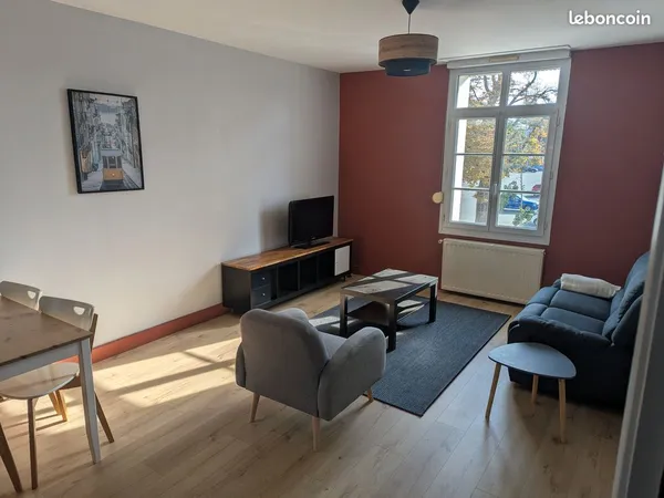 Appartement meublé - 2 pièces - 56 m²
