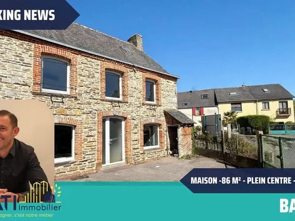 Maison de ville 86 m² - 3 chambres