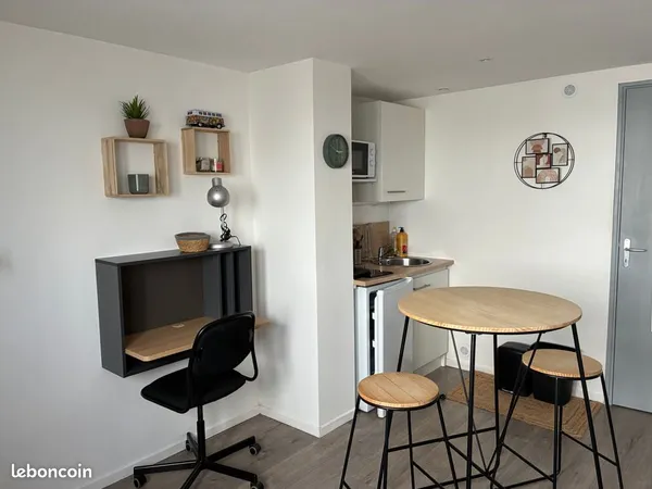Studio 1 pièce 20 m²