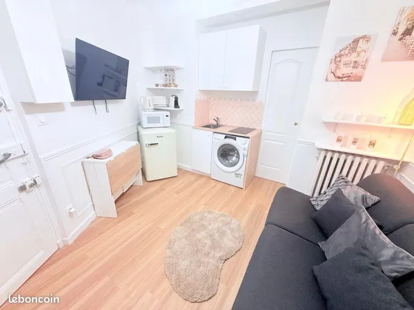 ✨Studio Cozy, Chic-Tout frais compris- quartier Passy- Tour Effeil-Neuf-Confort