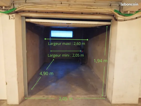 Garage fermé à vendre - Toulouse (31500) | Quartier Guilheméry