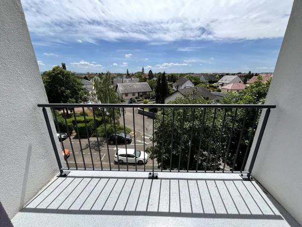 A Fessenheim, au 3€ et dernier étage d'une résidence bien située, découvrez cet appartement lumineux
