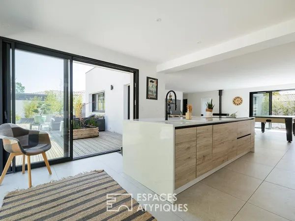 Villa d'architecte entre lumière, sérénité et art de vivre