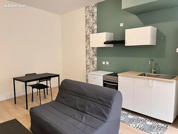 Studio 1 pièce 26 m²