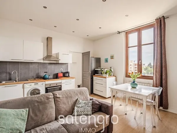 Appartement Vente Villeurbanne 2p 40m² 135000€
