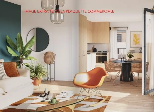 Appartement 2 pièces 40 m²