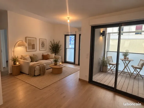 Bordeaux - T2 45,6 m² avec loggia + parking - Jardins de l'Ars