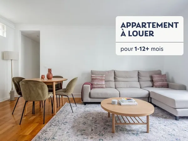 Joli 2 pieces avec bureau dans le 16eme
