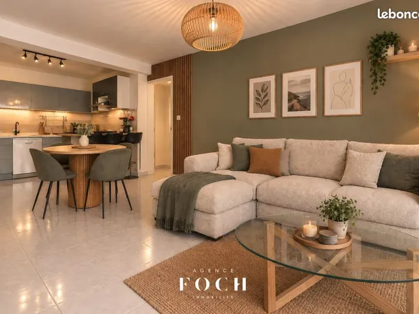 Appartement 2 pièces 45 m²