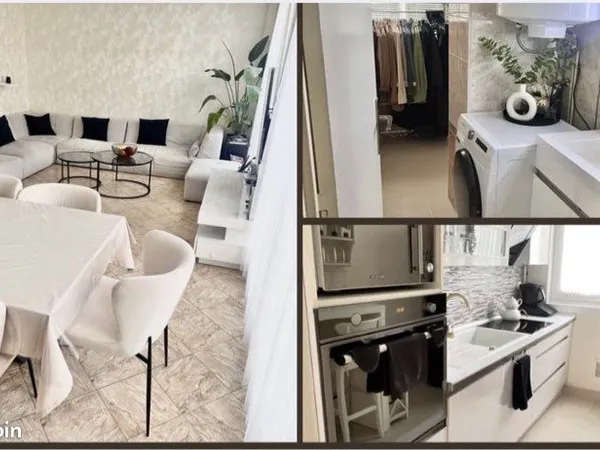 Appartement F4 - 74 m² - 2ème étage - parking + cave