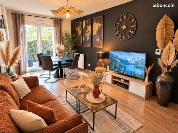Appartement T2 avec jardinet dans résidence sécurisée