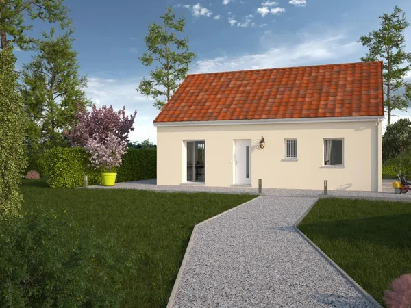 Terrain + maison 73 m²